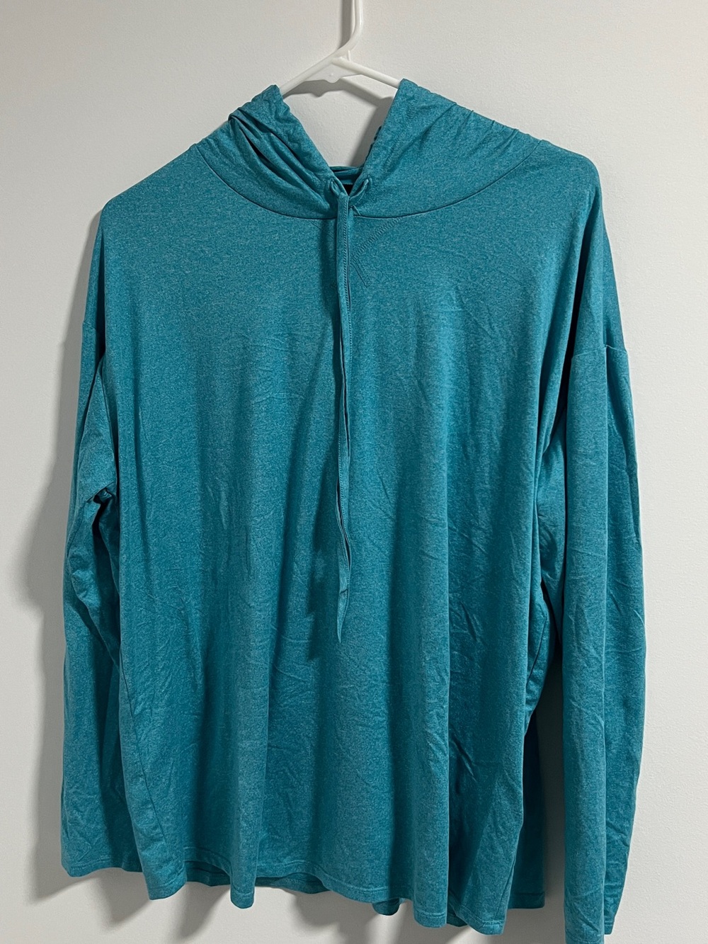 32 Degrees Teal Hooded Lightweight Pullover XL